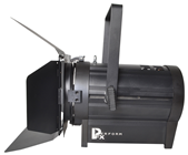 LED Fresnel 200W RGBL Stage Spot with Barn Door